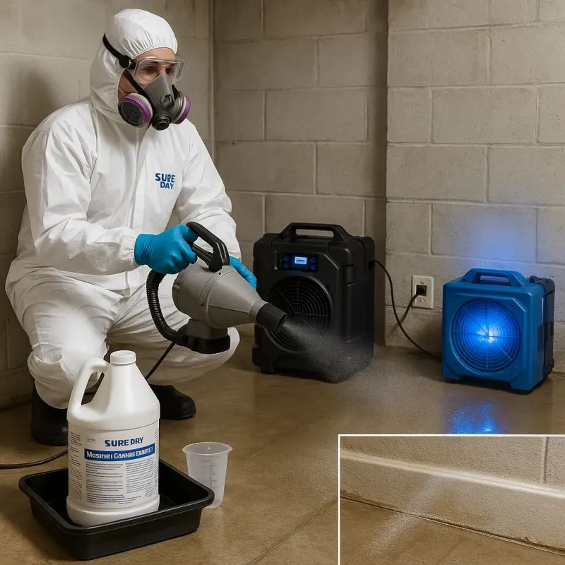 Sanitization and Odor Removal process in Plymouth, NH